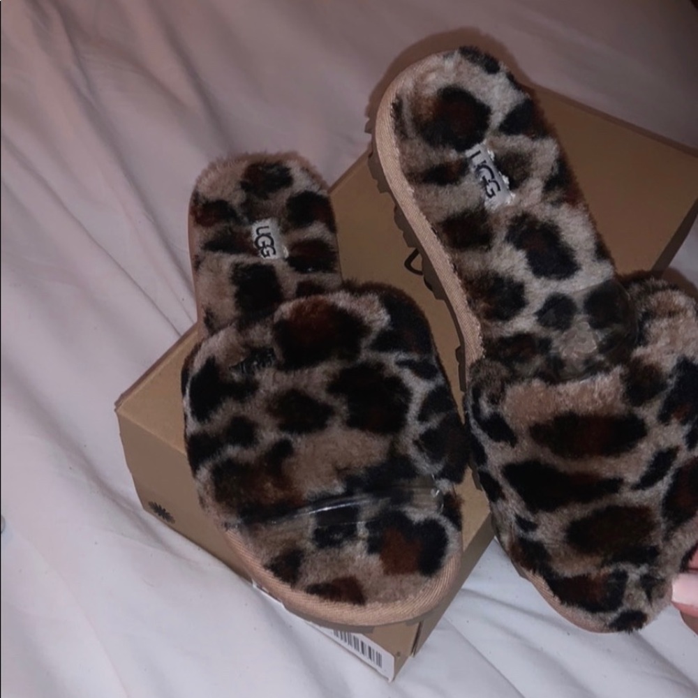 UGG Cozette Leopard Slippers